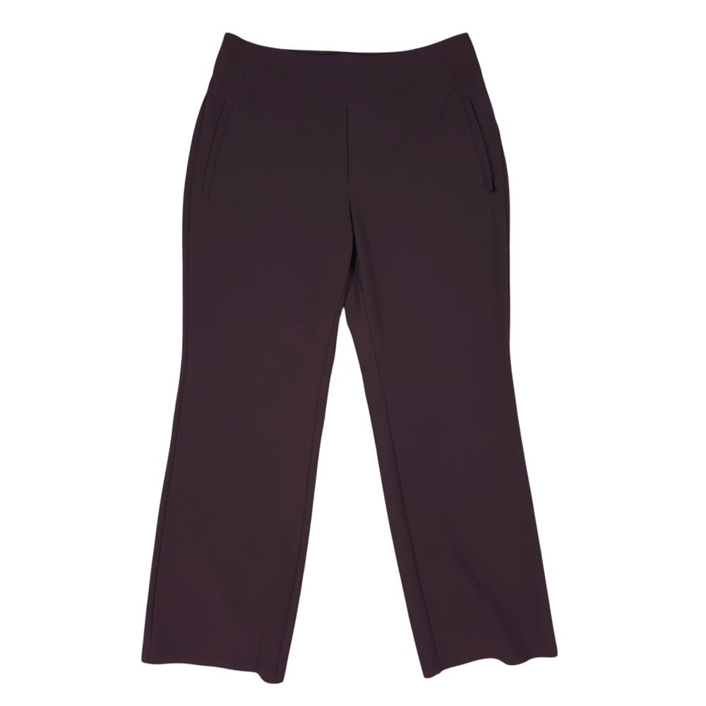 Athleta Endless High Rise Flare Pant Truffle Brown Sz 14